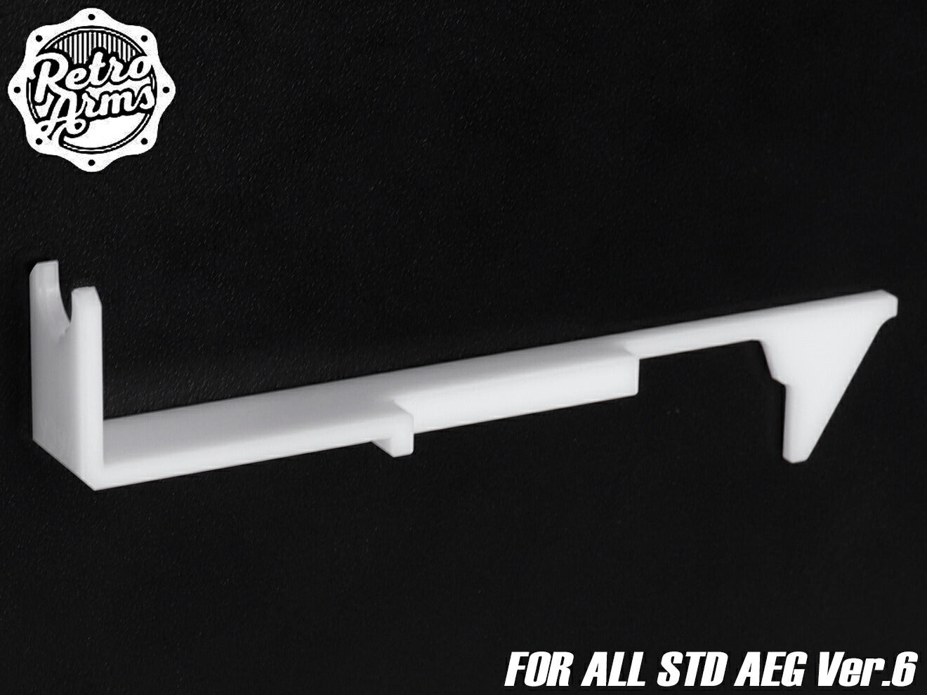 RETRO ARMS CNC タペットプレート POM [対応：Ver.2 / Ver.3 / SR-25 / TM 次世代電動ガン M4 / V2 DSG / V6 P90 / V2 TSG]