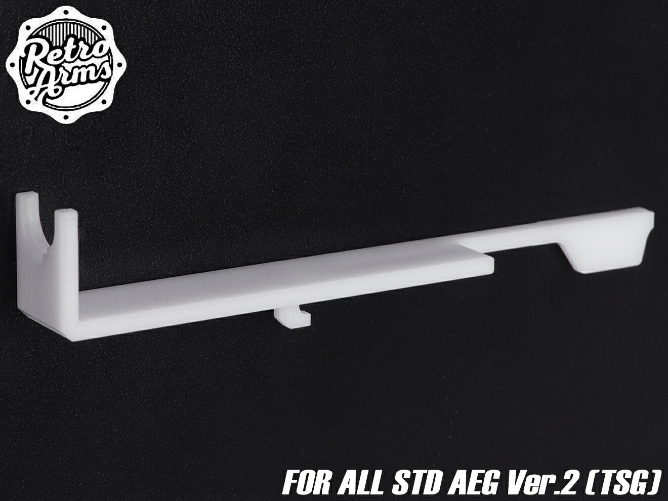 RETRO ARMS CNC タペットプレート POM [対応：Ver.2 / Ver.3 / SR-25 / TM 次世代電動ガン M4 / V2 DSG / V6 P90 / V2 TSG]