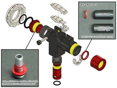 RETRO ARMS EN AW7075-T651 CNC ホップアップチャンバー for AEG M4 [タイプ：AR15 PRO / AR15 ULTRA]