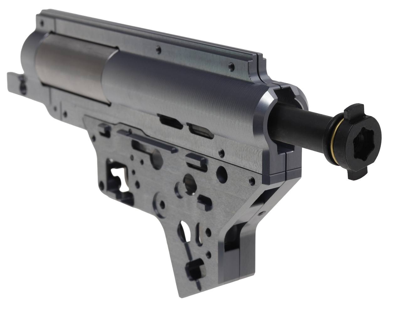 RETRO ARMS A7075-T651CNC スプリットギアボックス QSC with int. Hop Up Chamber ULTRA (8mm) [DSG/TSG専用]