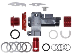 RETRO ARMS A7075-T651CNC スプリットギアボックス QSC with int. Hop Up Chamber ULTRA (8mm) [DSG/TSG専用]
