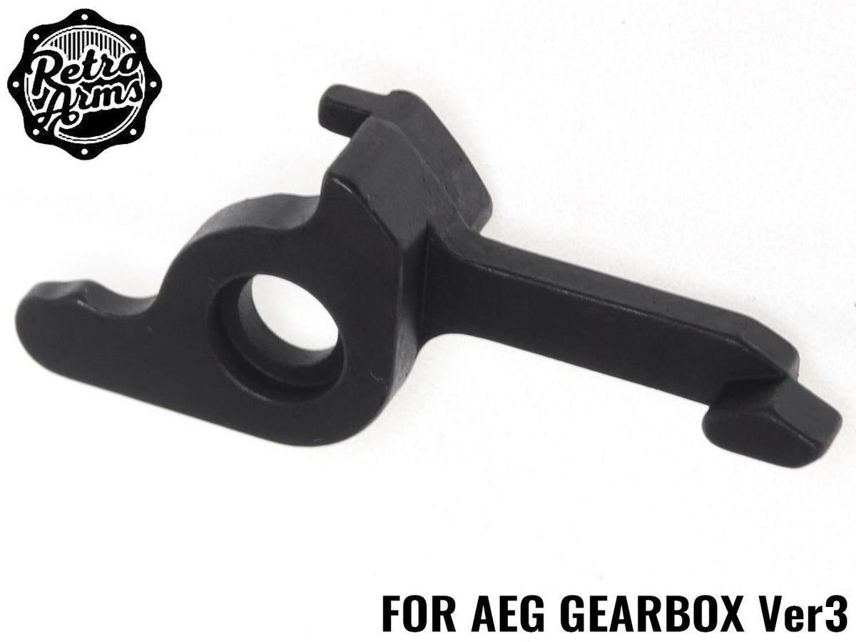RETRO ARMS スチールCNC カットオフレバー STD AEG用 [適合：Ver2(M4) / Ver3(AK)]