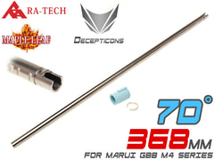 RA-TECH 6.02 TNインナーバレル 368mm ＆ DECEPTICONS チャンバーパッキンセット [パッキン硬度：50° / 60° / 70°]