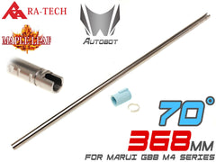 RA-TECH 6.02 TNインナーバレル 368mm＆ AUTOBOT チャンバーパッキンセット [パッキン硬度：50° / 60° / 70°]