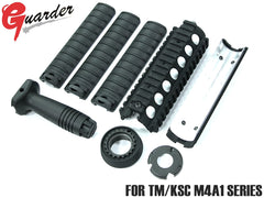 GUARDER M4A1 CARBINE RAS 各社 M4(リアルサイズ)用 [商品構成：RAS＋パネル / RASフルセット]