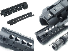 GUARDER KACタイプ URX3 8.0インチRASキット BK for M4 [適合機種：STD電動 ・ KWA ERG / KSC GBB]