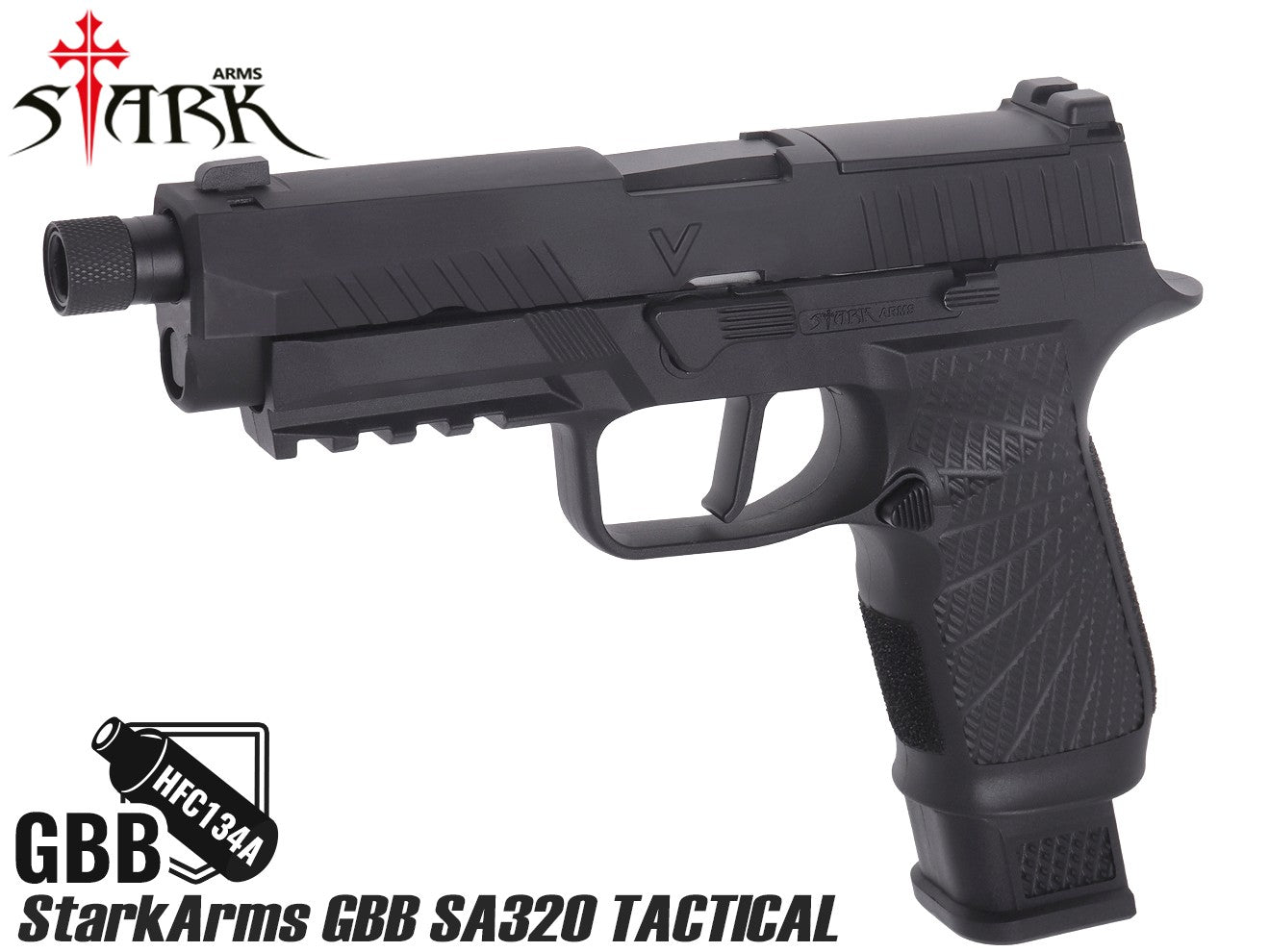 Stark Arms SA320 TACTICAL GBB ハンドガン 本体