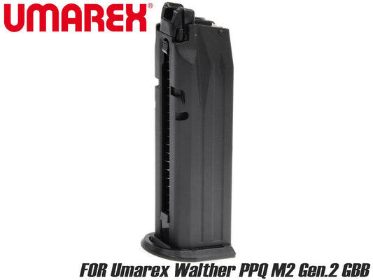 Umarex Walther PPQ M2 Gen.2/NPA共通 22連スペアマガジン (BK)【レターパック可】