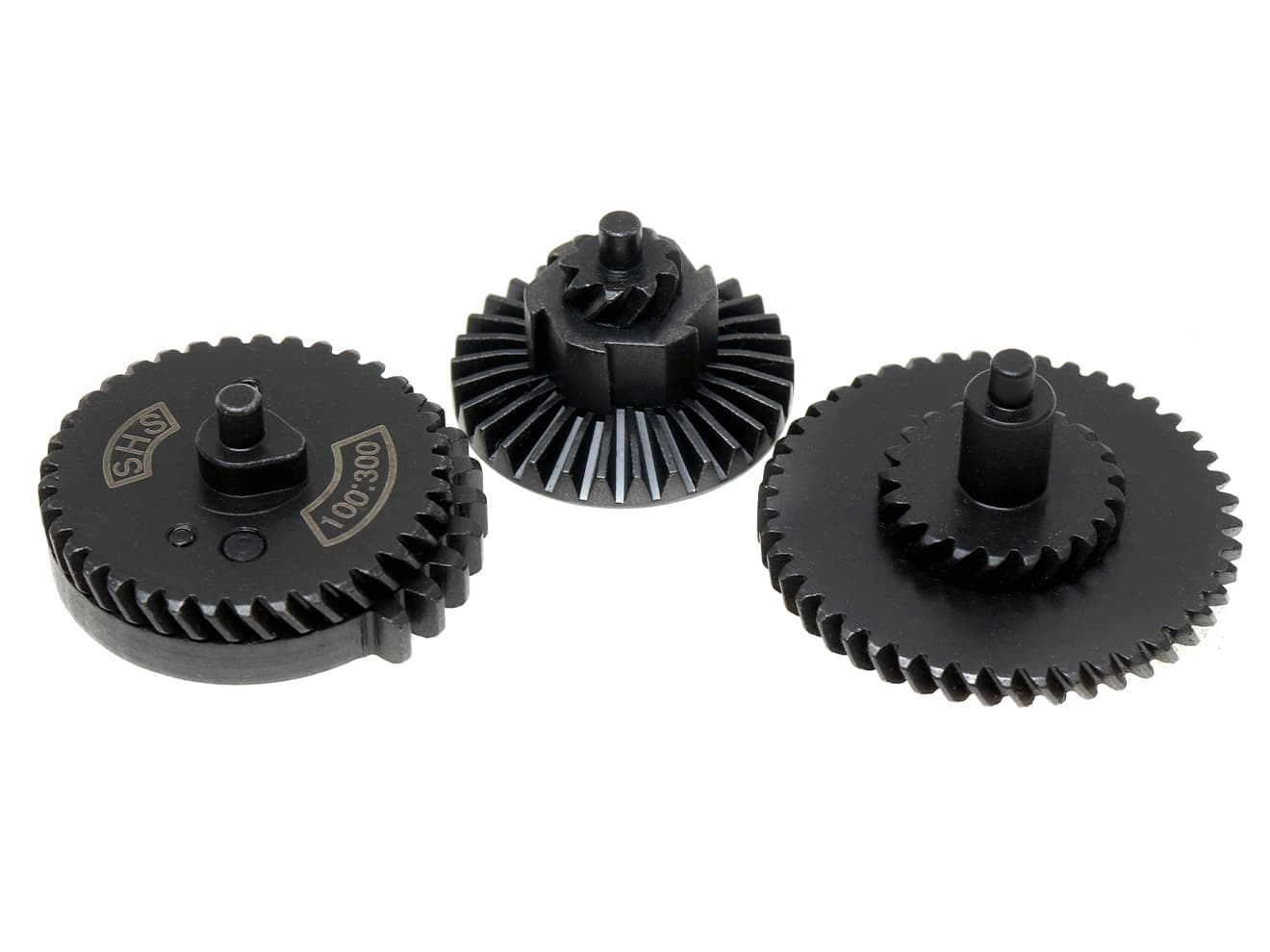 SHS ノイズレス CNCヘリカルギア3点セット Gen.3 [ギア比：100：200ハイトルク / 100：300ハイトルク]