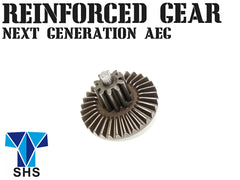 SHS 強化スチールギア 次世代電動ガン用 [商品内容：3点セット / セクターギア / スパーギア / ベベルギア]