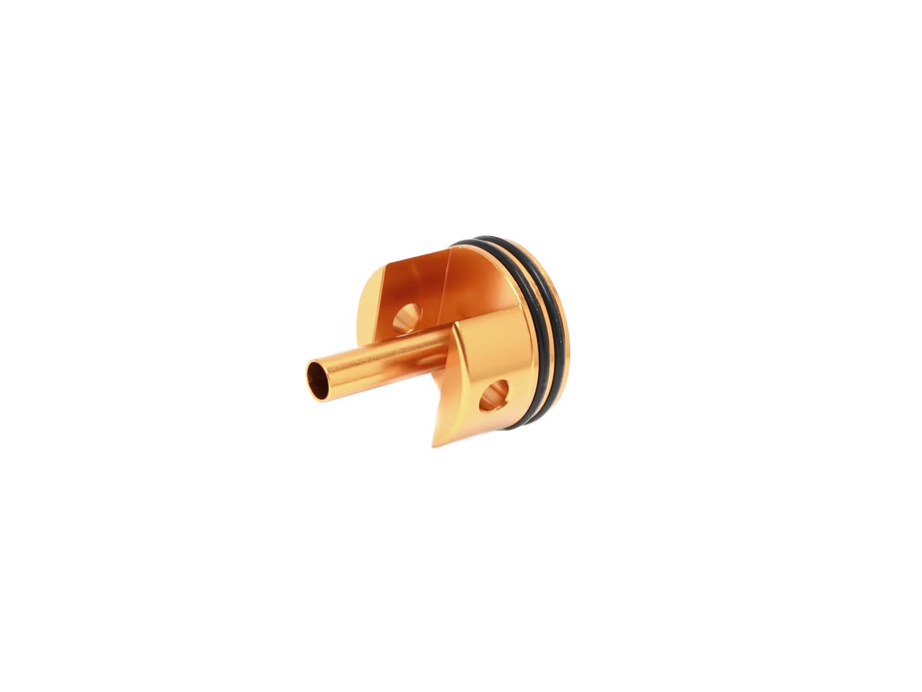 SHS アルミCNC ダンパーシリンダーヘッド AEG用 [適合：Ver2 / Ver3ショート / Ver3ロング / G36ショート / G36ロング / AUG / Ver7 / 次世代M4]