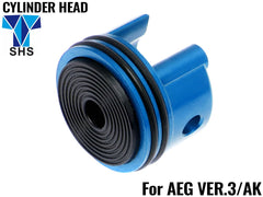 SHS アルミCNC ダンパーシリンダーヘッド AEG用 [適合：Ver2 / Ver3ショート / Ver3ロング / G36ショート / G36ロング / AUG / Ver7 / 次世代M4]