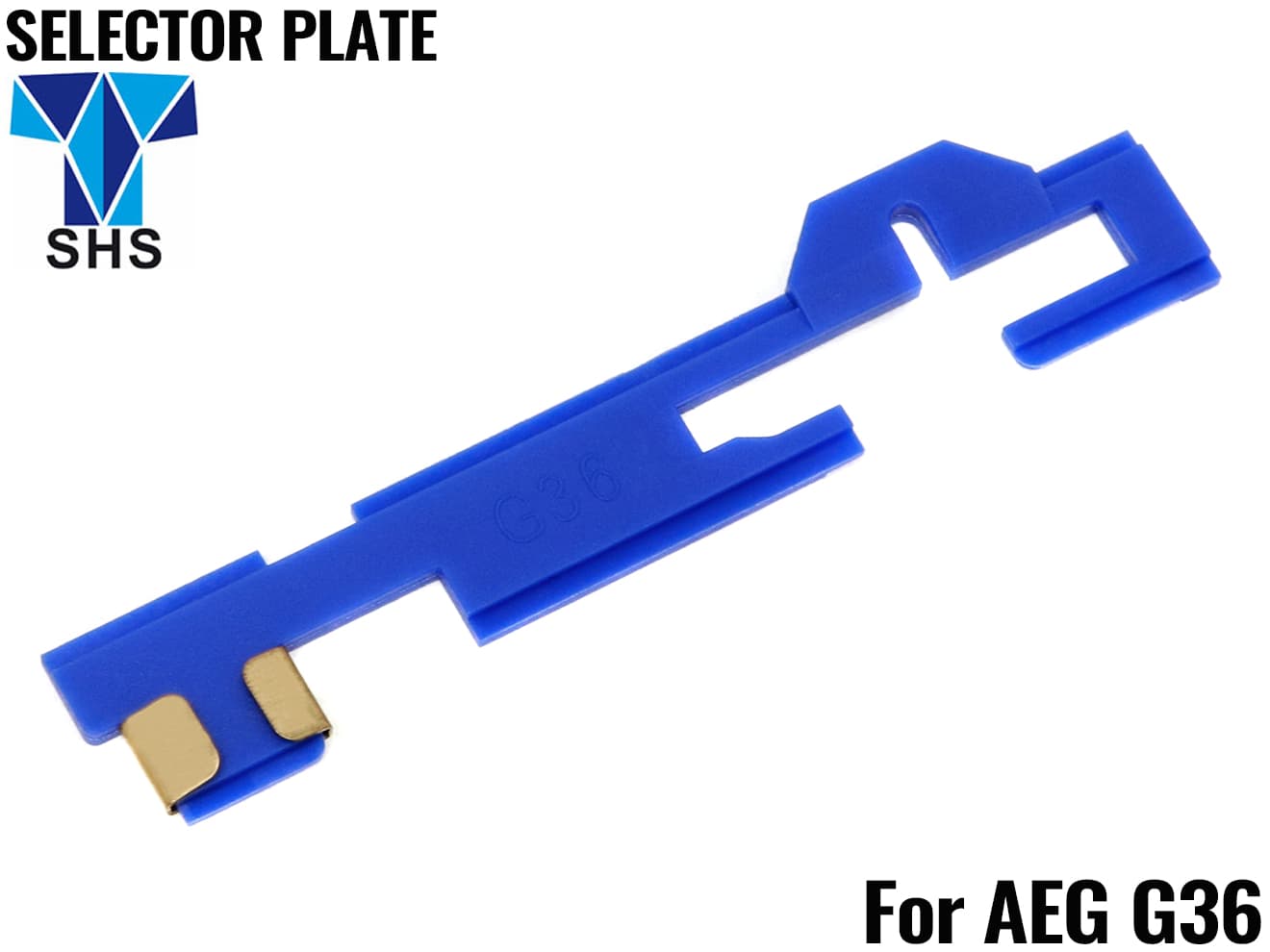 SHS 強化セレクタープレート [適合：Ver2 M4 / Ver3 AK / Ver3 G36]