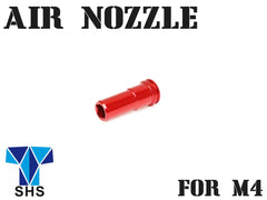 SHS アルミCNC シールノズル W-Oリング 補助給気口付 [長さ：19.7mm / 20.7mm / 21.4mm]