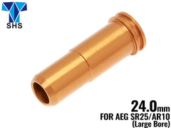 SHS アルミCNC シールノズル Large Bore [長さ：21.4mm / 24mm / 28.3mm]
