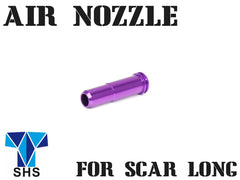 SHS アルミCNC シールノズル Large Bore [長さ：21.4mm / 24mm / 28.3mm]