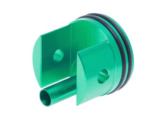 SHS アルミCNC ダンパーシリンダーヘッド AEG用 [適合：Ver2 / Ver3ショート / Ver3ロング / G36ショート / G36ロング / AUG / Ver7 / 次世代M4]