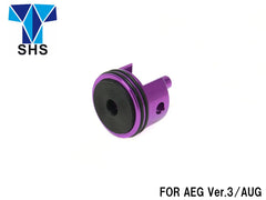 SHS アルミCNC ダンパーシリンダーヘッド AEG用 [適合：Ver2 / Ver3ショート / Ver3ロング / G36ショート / G36ロング / AUG / Ver7 / 次世代M4]