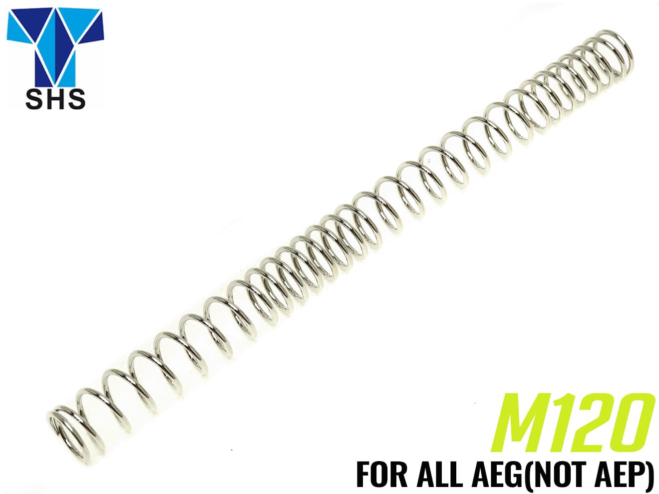 SHS 電動ガン用 不等ピッチメインスプリング M90 [レート：M90 / M100 / M110 / M120 / M130 / M140 / M150 / M160 / M170 / M190]
