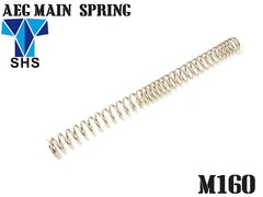 SHS 電動ガン用 不等ピッチメインスプリング M90 [レート：M90 / M100 / M110 / M120 / M130 / M140 / M150 / M160 / M170 / M190]