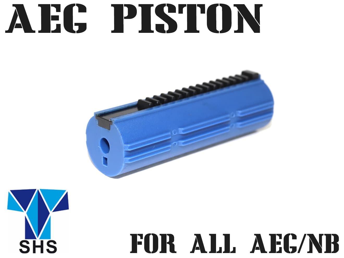 SHS AEG ポリカーボネート強化ピストン メタルラック [ラック：14.5Tフル / 15Tフル / 15Tハーフ]