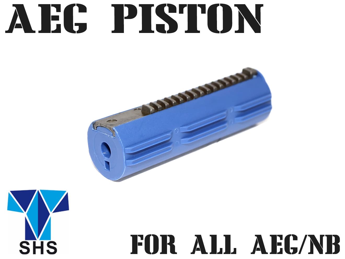 SHS AEG ポリカーボネート強化ピストン メタルラック [ラック：14.5Tフル / 15Tフル / 15Tハーフ]