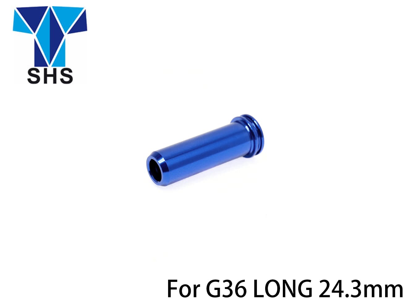 SHS アルミCNC シールノズル [長さ：17.8mm / 19.7mm / 20.2mm / 20.35mm / 20.7mm / 20.8mm / 21.0mm / 21.3mm / 21.4mm / 21.5mm / 22.35mm / 24.3mm / 24.75mm]