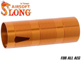 SLONG AIRSOFT アルミCNC ヒートシンク for AEG [容量：加速シリンダー6／10 / 加速シリンダー8／10 / フルシリンダー ]