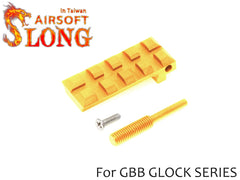 SLONG AIRSOFT リアサイトレール GLOCK [カラー：ブラック / オレンジ / ゴールド]