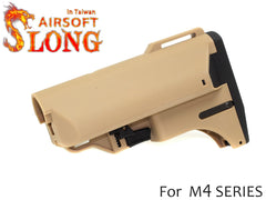 SLONG AIRSOFT マガジンホルダーストック M4 [カラー：ブラック / DE / ピンク]
