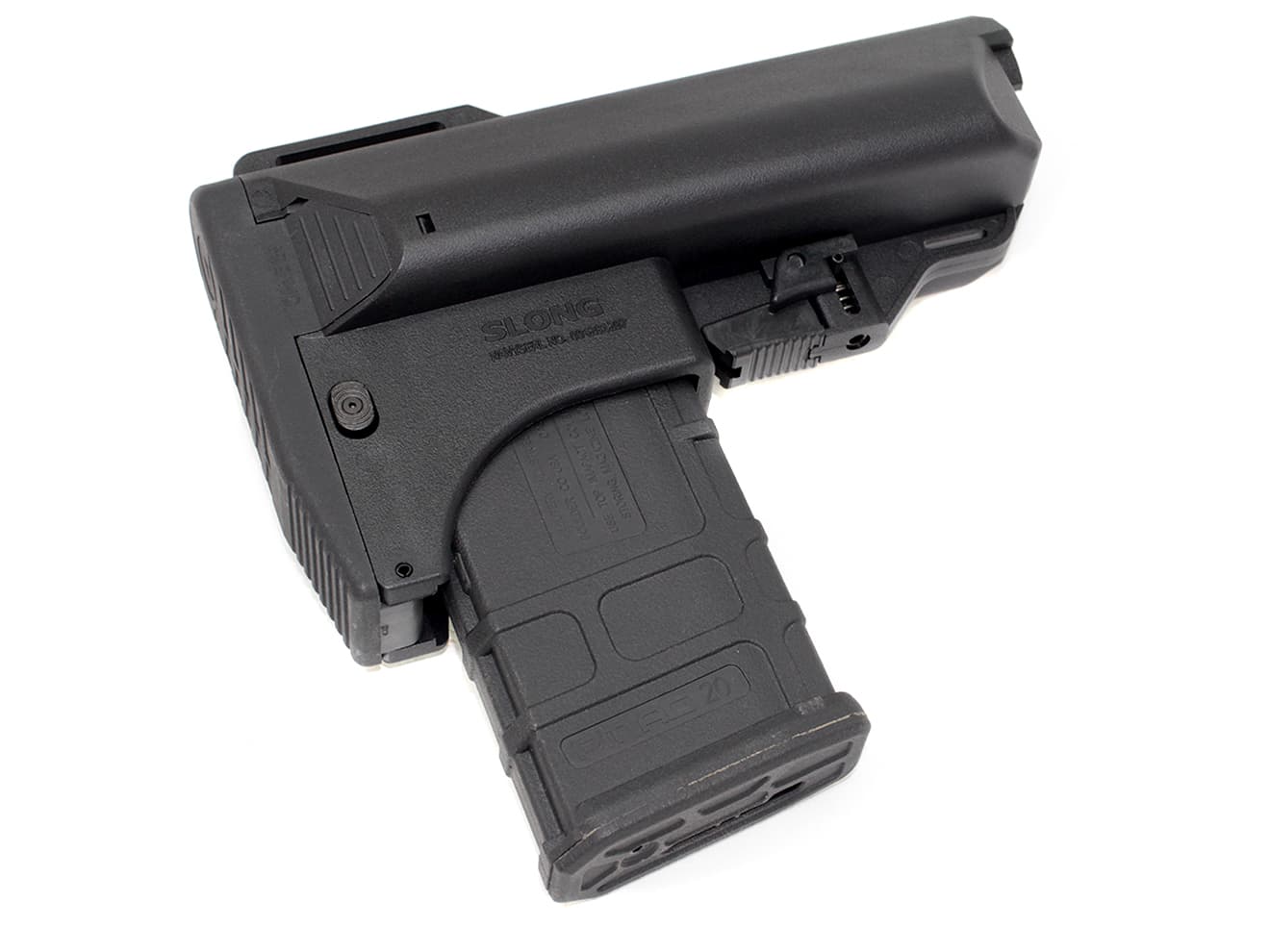 SLONG AIRSOFT マガジンホルダーストック M4 [カラー：ブラック / DE / ピンク]