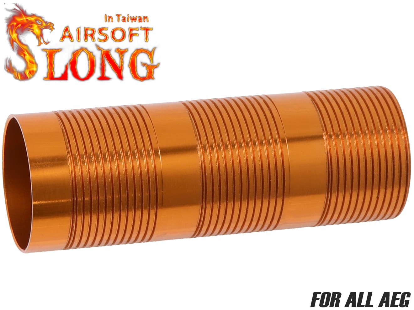 SLONG AIRSOFT アルミCNC ヒートシンク for AEG [容量：加速シリンダー6／10 / 加速シリンダー8／10 / フルシリンダー ]