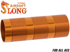 SLONG AIRSOFT アルミCNC ヒートシンク for AEG [容量：加速シリンダー6／10 / 加速シリンダー8／10 / フルシリンダー ]