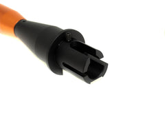 SLONG AIRSOFT AEG M4  4.25インチ アウターバレル 14mm逆ネジ [カラー：ブラック / オレンジ / ゴールド]