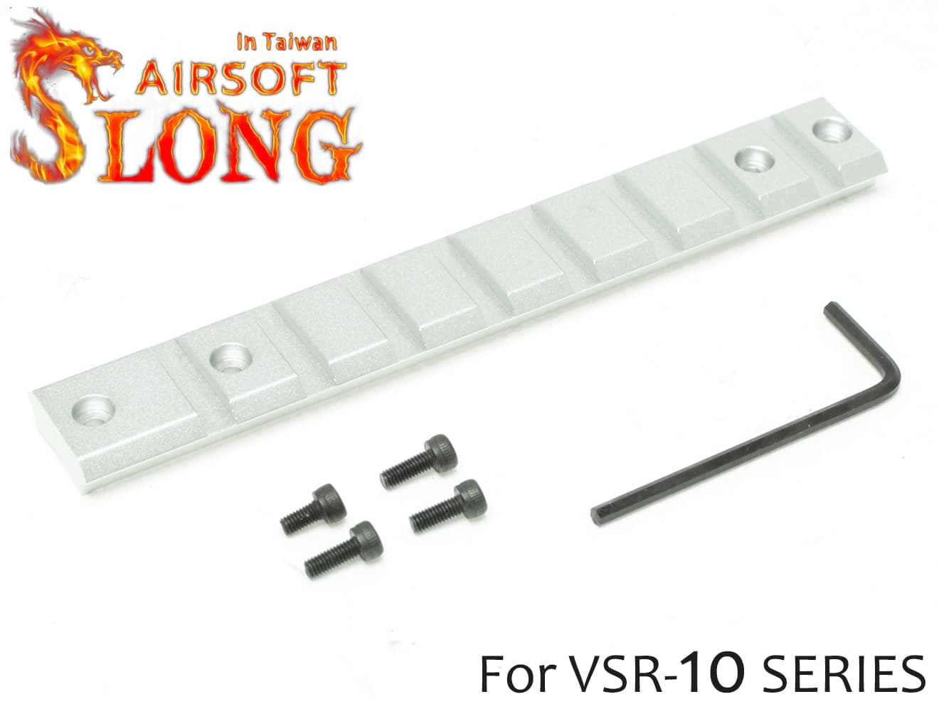 SLONG AIRSOFT VSR-10 スコープマウントレール [カラー：ブラック / オレンジ / ゴールド / シルバー]
