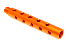SLONG AIRSOFT 117mm アウターバレルエクステンション Φ19 ピアスド 14mm逆ネジ [カラー：ブラック / オレンジ / ゴールド]