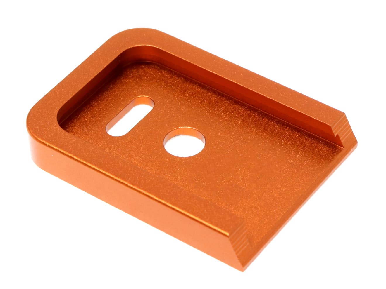 SLONG AIRSOFT メタルマガジンベース GLOCK  [カラー：ブラック / オレンジ / ゴールド]