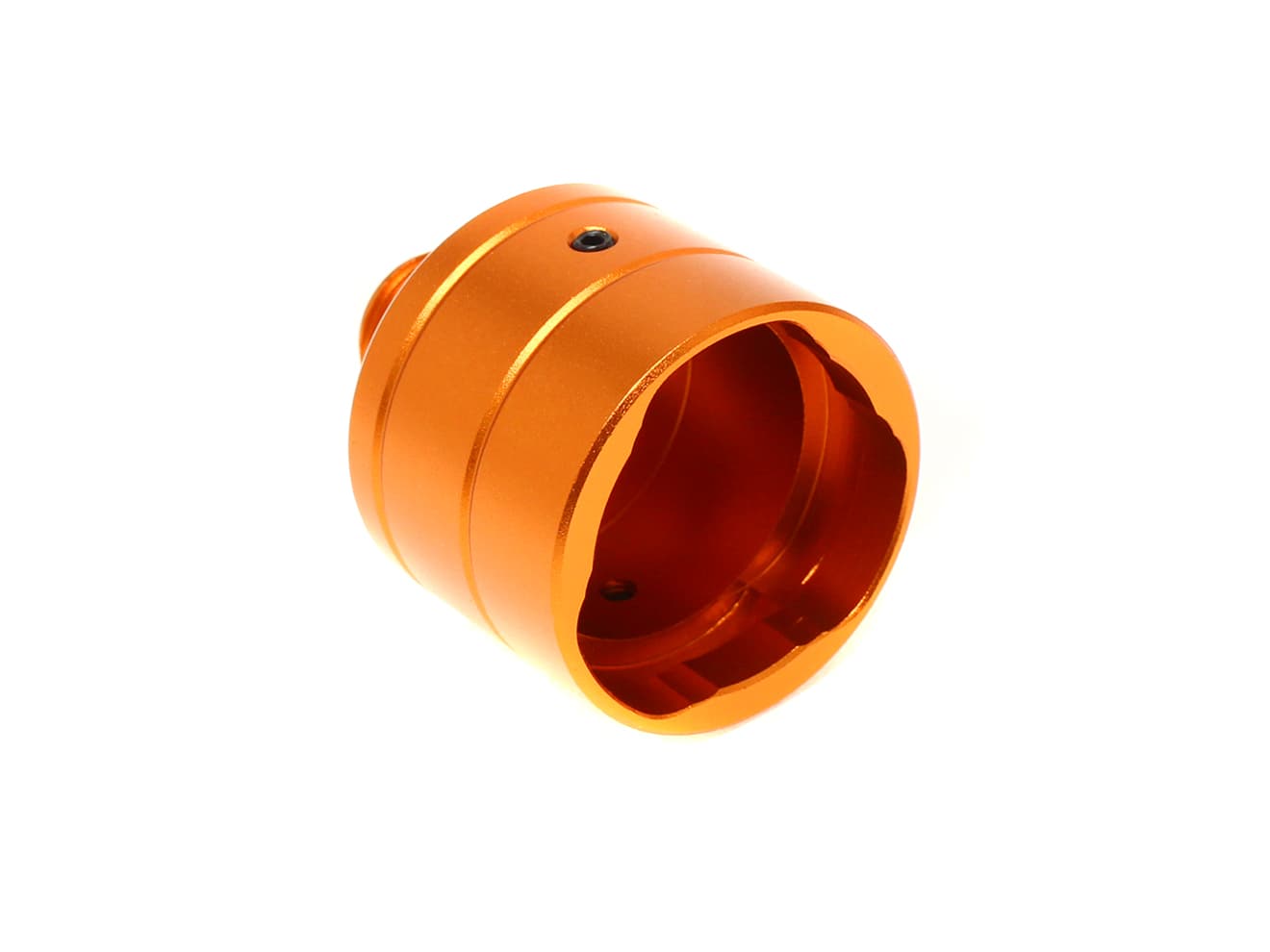 SLONG AIRSOFT MP9 サイレンサーアタッチメント 14mm逆ネジ [カラー：ブラック / オレンジ / ゴールド]