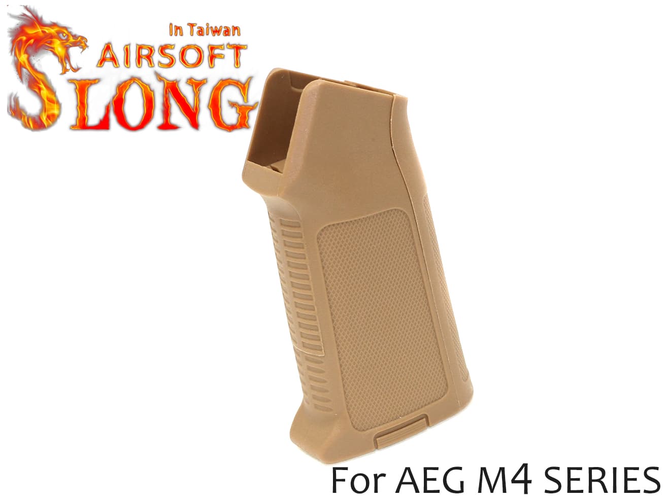 SLONG AIRSOFT タクティカルグリップ AEG M4 [カラー：ブラック / DE / ピンク / クリア]