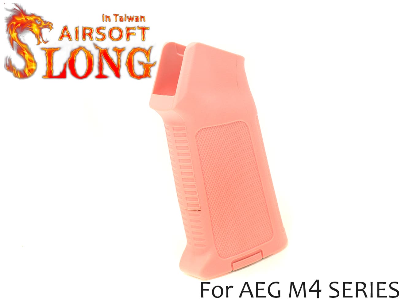 SLONG AIRSOFT タクティカルグリップ AEG M4 [カラー：ブラック / DE / ピンク / クリア]