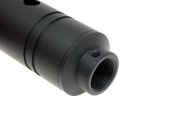SLONG AIRSOFT 14mm逆ネジ スリムショートサプレッサー ピアスド [アダプター：無し / 11mm変換アダプター]