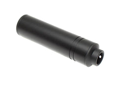 SLONG AIRSOFT 14mm逆ネジ スリムショートサプレッサー プレーン [アダプター：無し / 11mm変換アダプター]