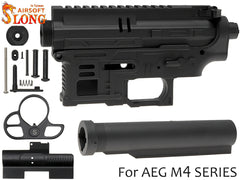 SLONG AIRSOFT ナイロンファイバー M4 軽量ボディキット for AEG M4