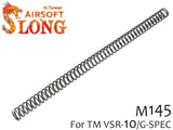 SLONG AIRSOFT 等ピッチ 強化スプリング VSR-10 [レート：M135 / M145 / M165 / M100]