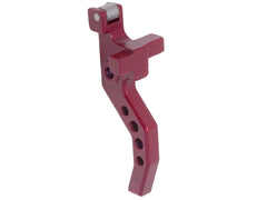 SLONG AIRSOFT スチールCNC タクティカル ローラートリガー VSR-10 [カラー：ブラック / シルバー / レッド]