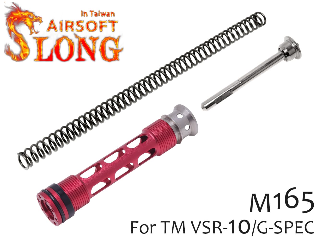 SLONG AIRSOFT アップグレードセット A(ピストン / SPガイド / スプリング) VSR-10 [レート：M135 / M145 / M165]