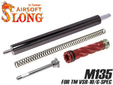 SLONG AIRSOFT アップグレードフルセット A(ピストン / SPガイド / スプリング / シリンダーASSY) VSR-10 [レート：M165 / M135]