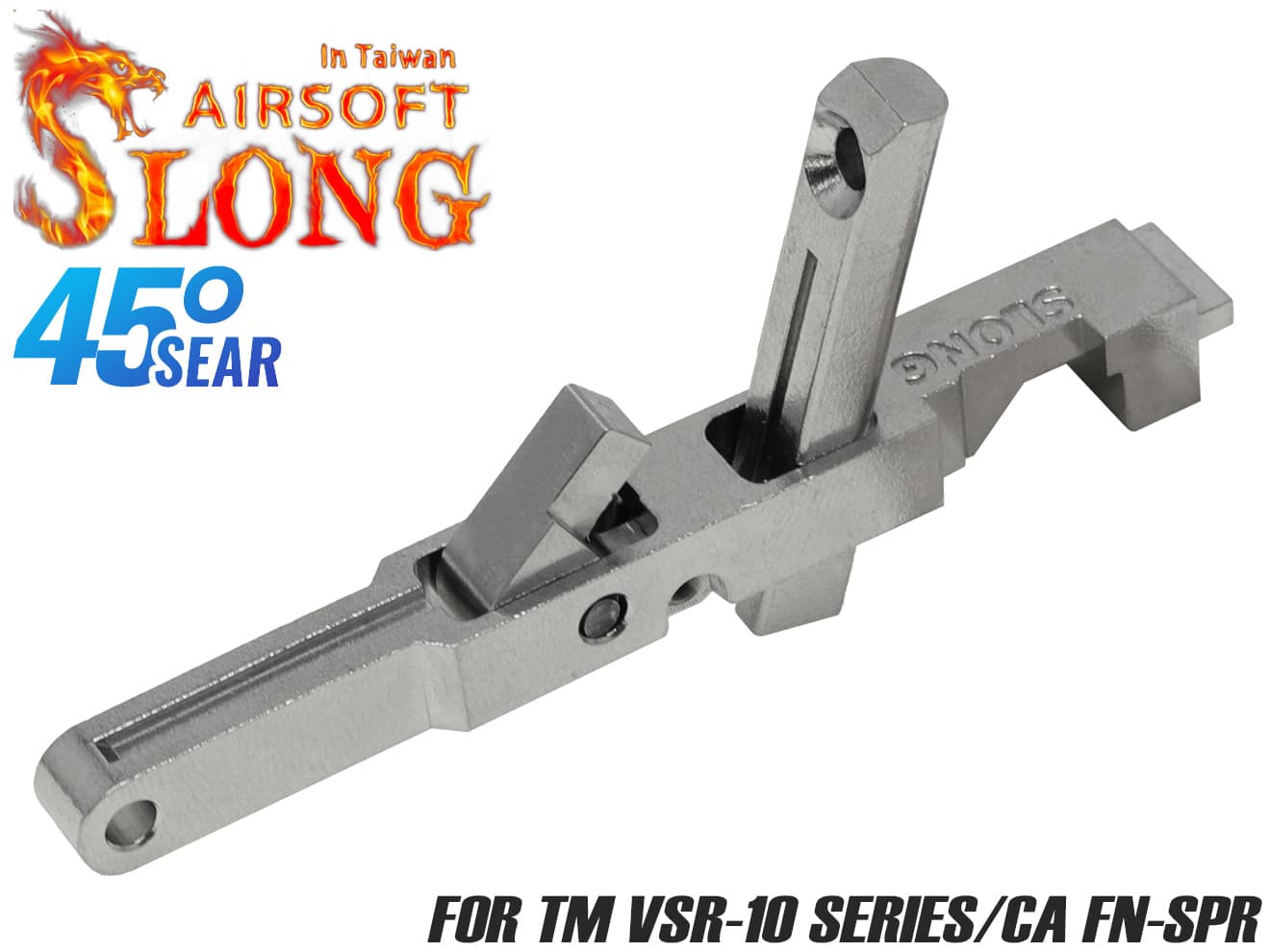 SLONG AIRSOFT ステンレス トリガーシアーセット&セットピン VSR-10/FN-SPR