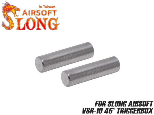 SLONG AIRSOFT ステンレスピン *2 VSR-10（SLONG トリガーボックス)