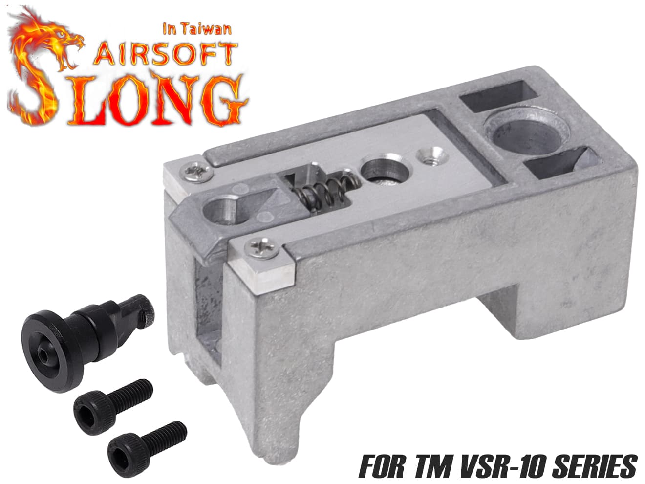 SLONG AIRSOFT 強化チャンバーブロック w/ エンラージドマガジンキャッチ VSR-10